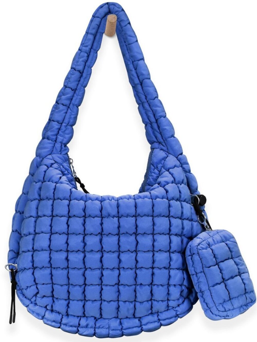 Puffer Tote Bag for Women Large Quilted Puffy Lightweight Carryall Crossbody